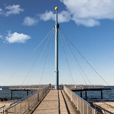 De Ole School Ferienapartments Medium-apartment 02 , Huus Stranden Lejlighed