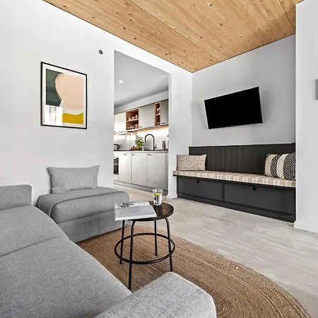 De Ole School Ferienapartments Medium-apartment 02 , Huus Stranden Lejlighed